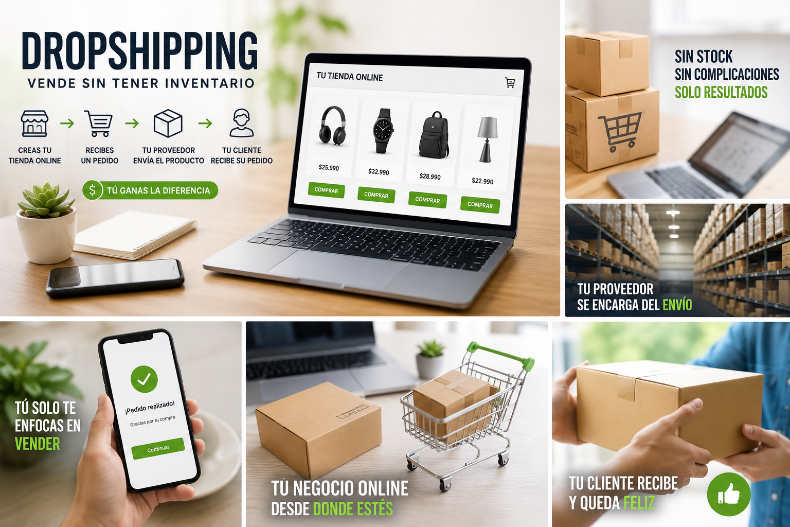 Dropshipping con Peras y Manzanas